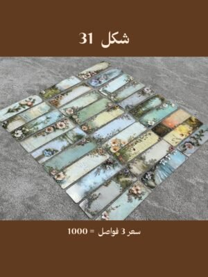 فواصل شكل 31